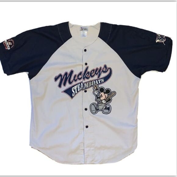 Vintage Steamboat Willie jersey jersey size xl - Picture 1 of 7